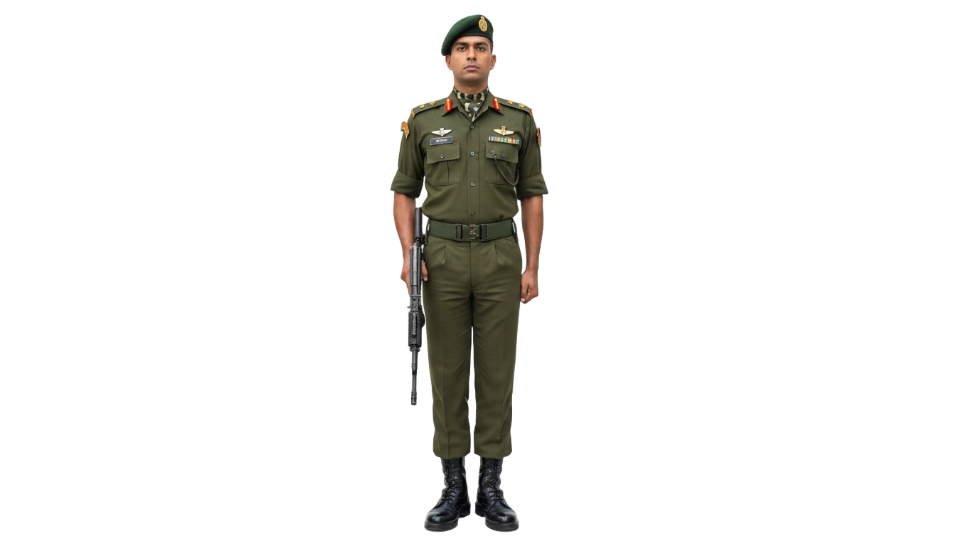 indian army soldier png PNG transparent background