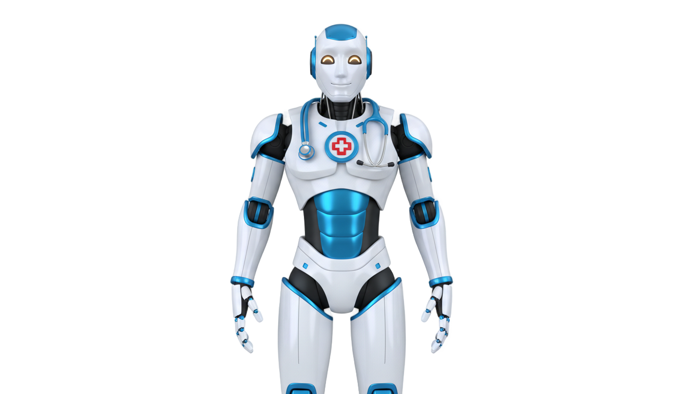 robot doctor png PNG transparent background