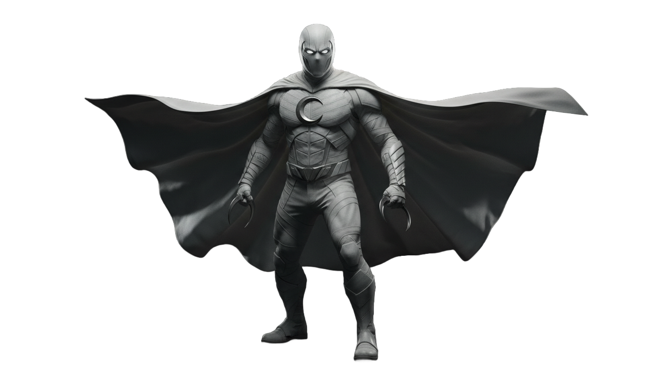 moon knight mcu png PNG transparent background