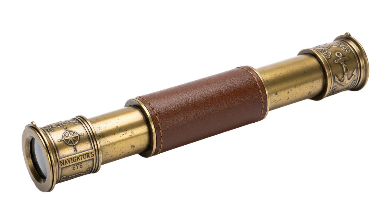 pirate telescope png PNG transparent background