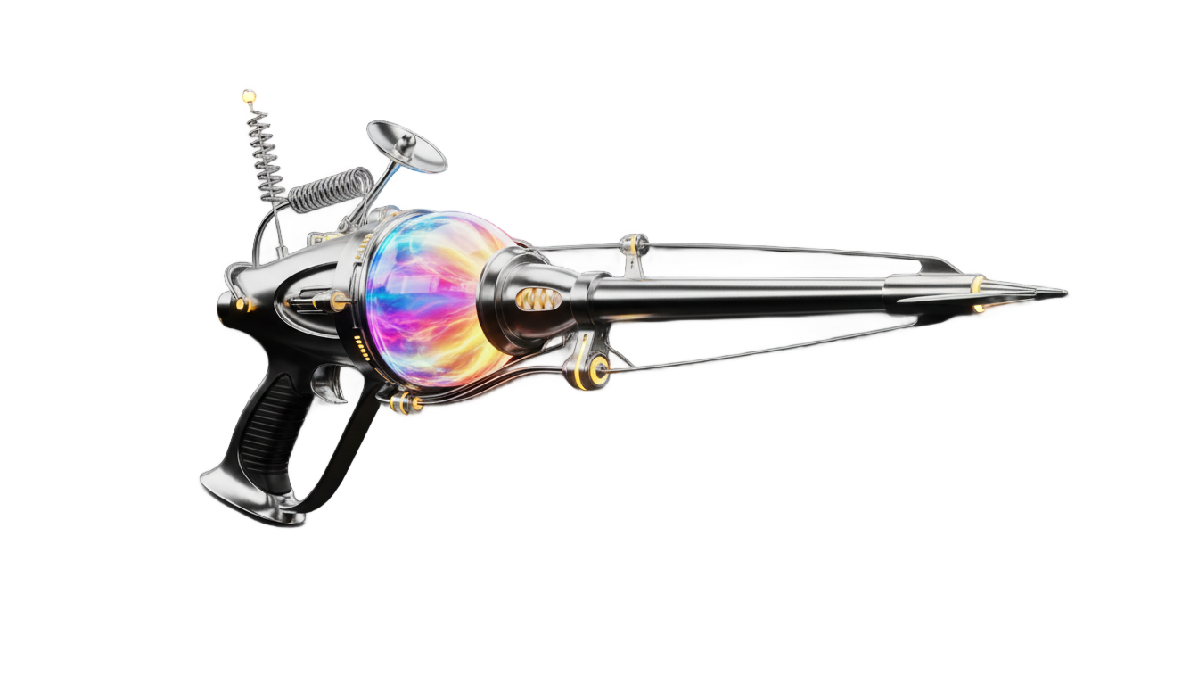 raygun dancer png PNG transparent background