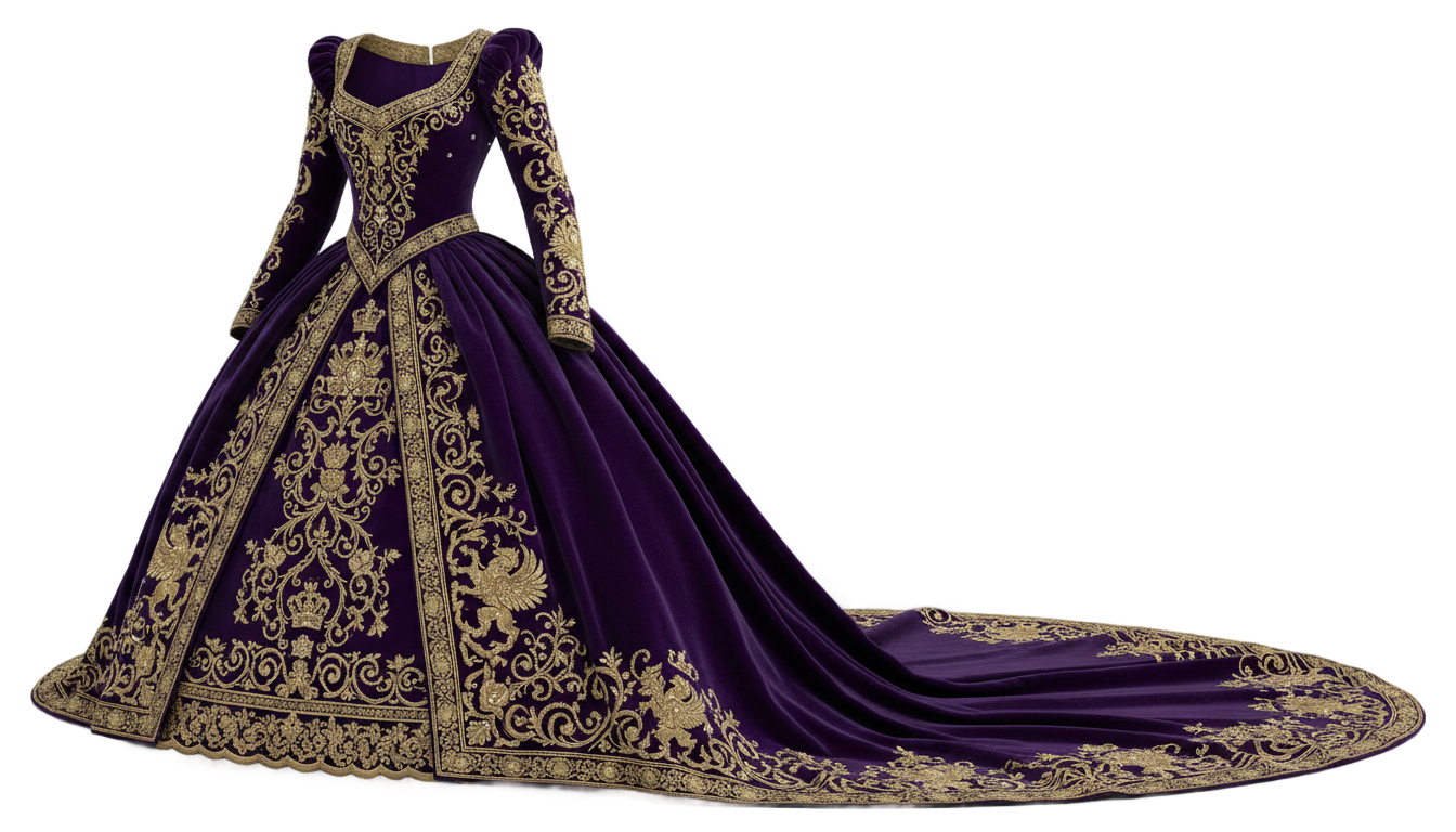 queen dress png PNG transparent background