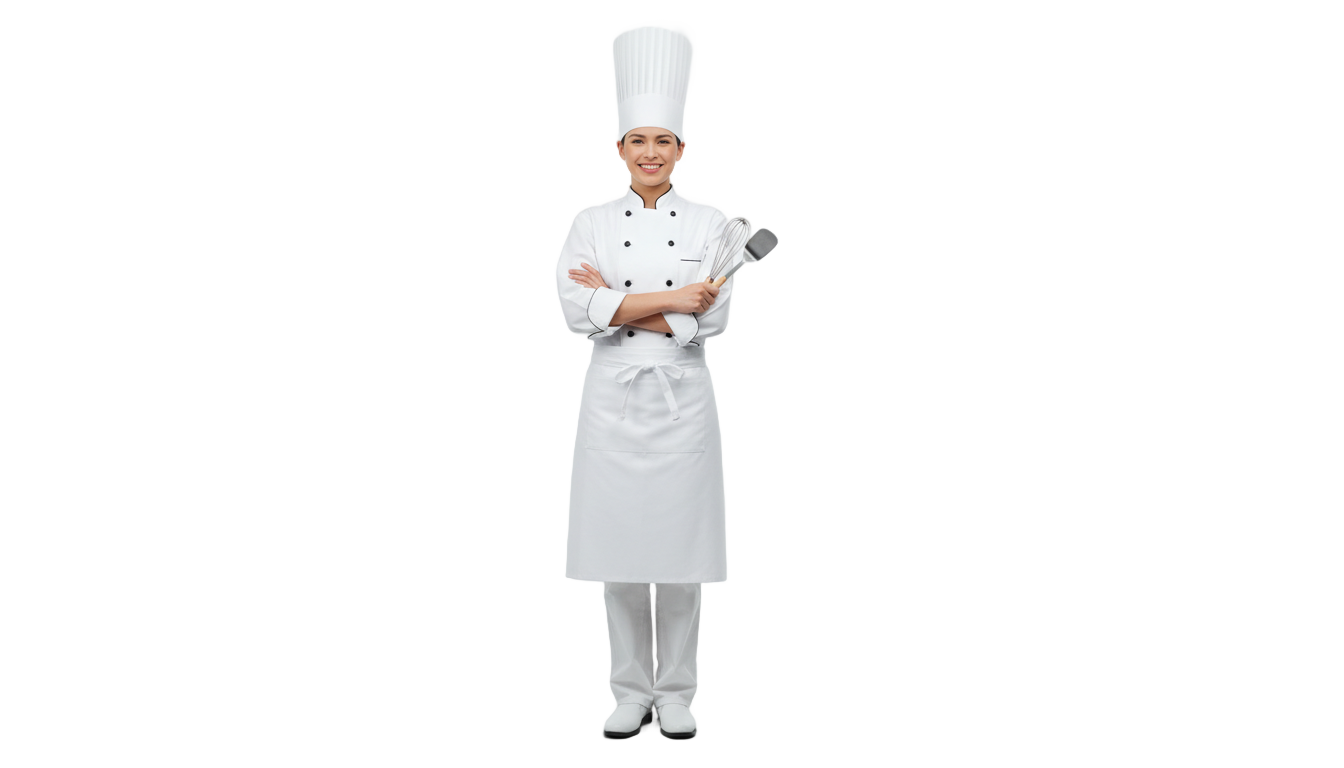 female chef clipart png PNG transparent background
