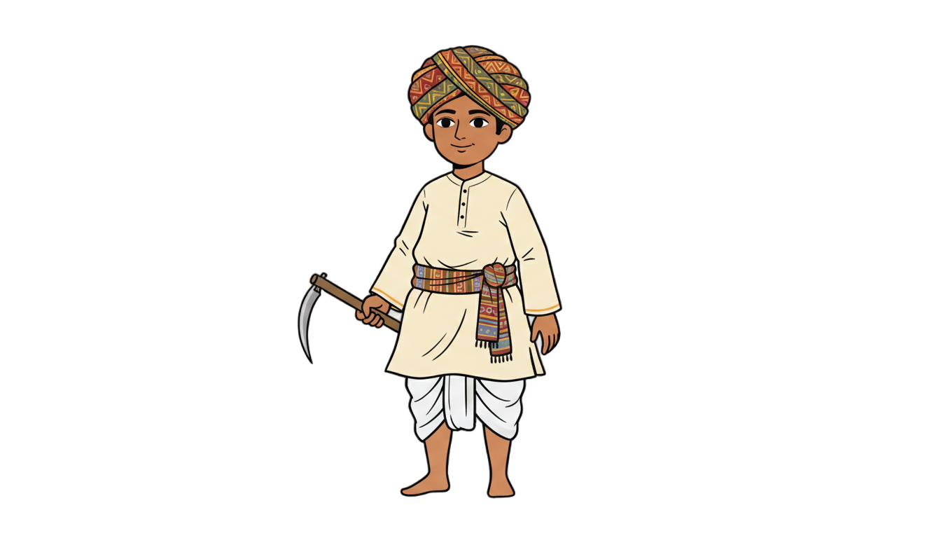 indian farmer icon png PNG transparent background