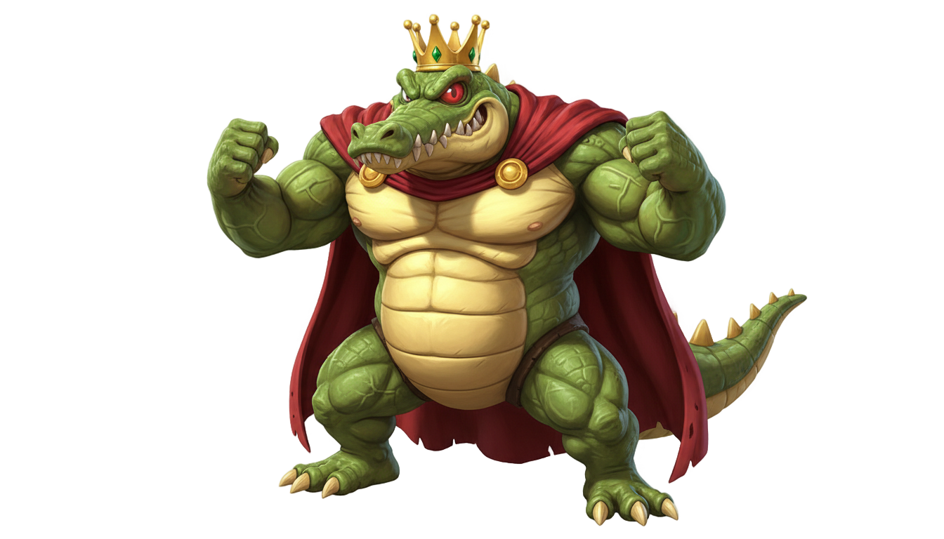 king k rool png PNG transparent background