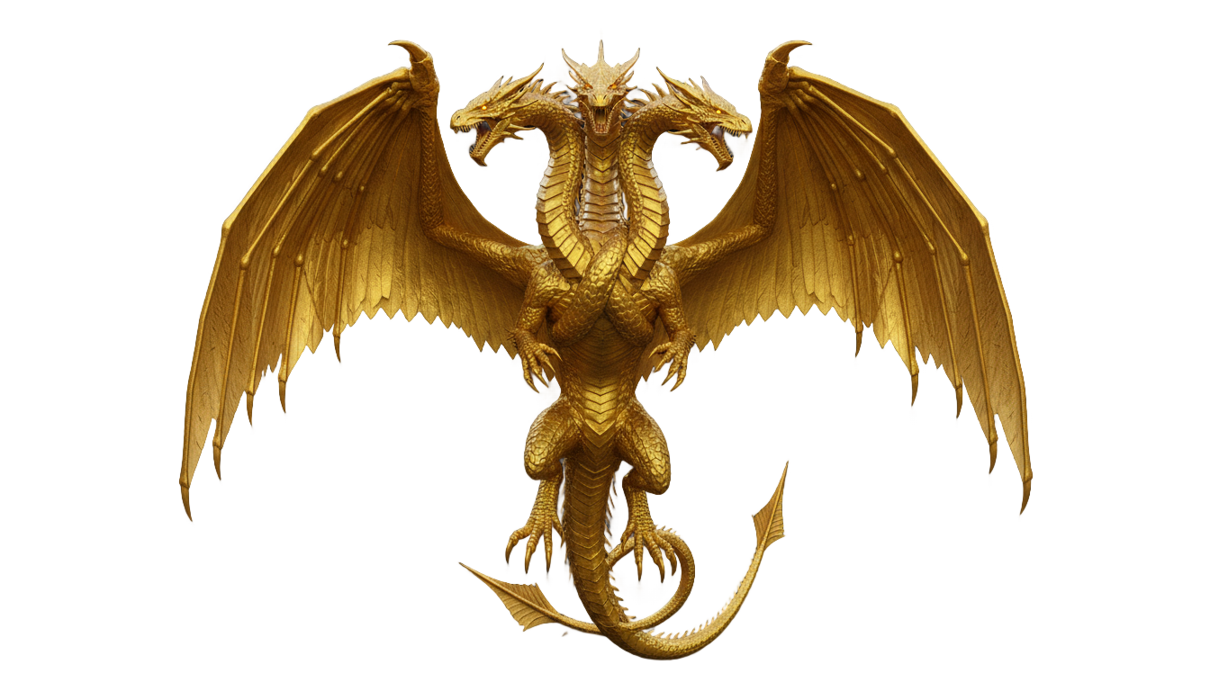 king ghidorah png PNG transparent background
