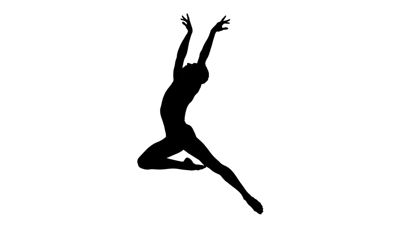 male dancer silhouette png PNG transparent background