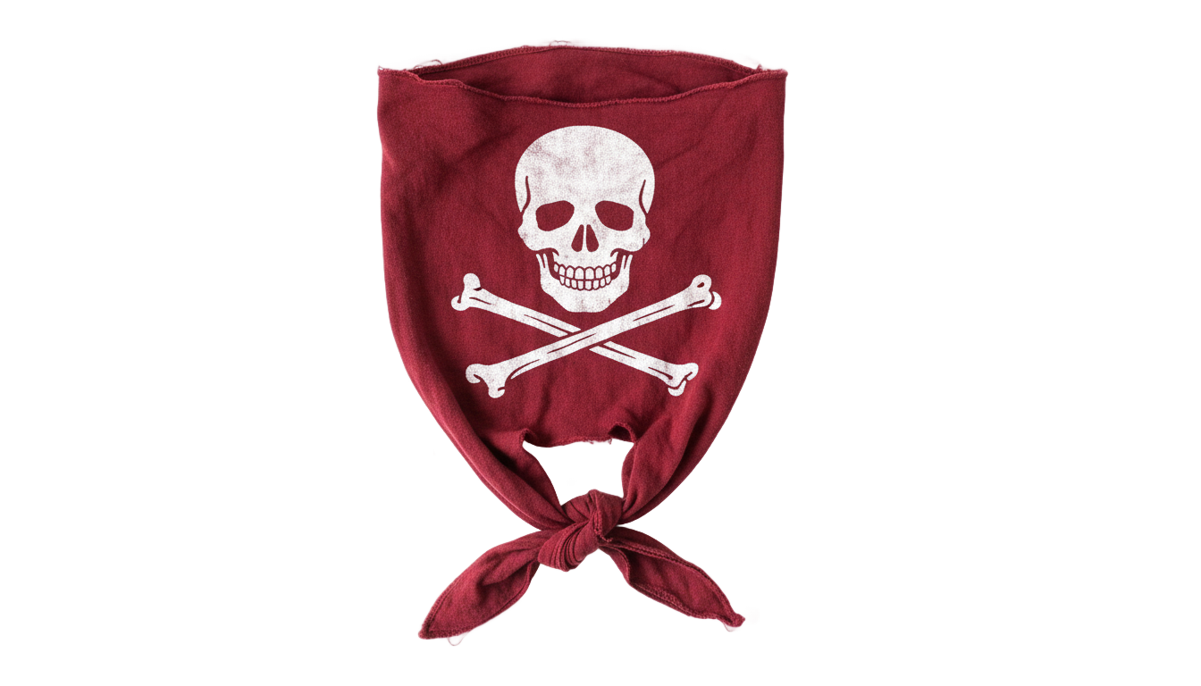 pirate bandana png PNG transparent background