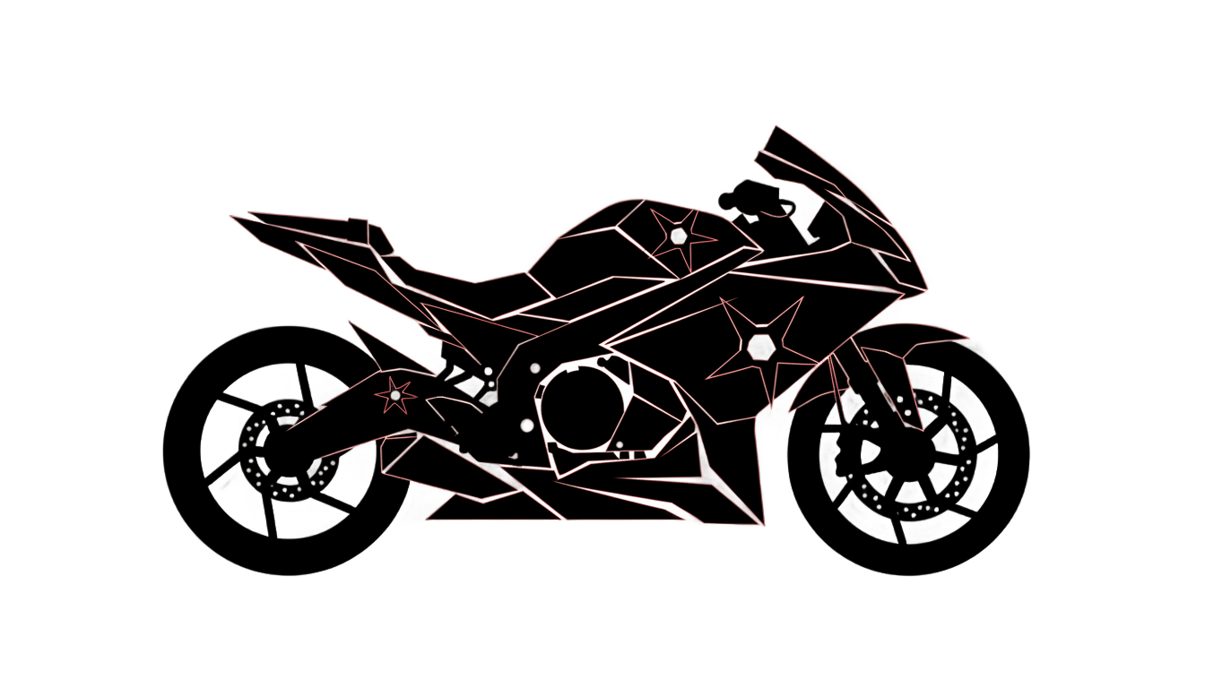 ninja bike logo png PNG transparent background