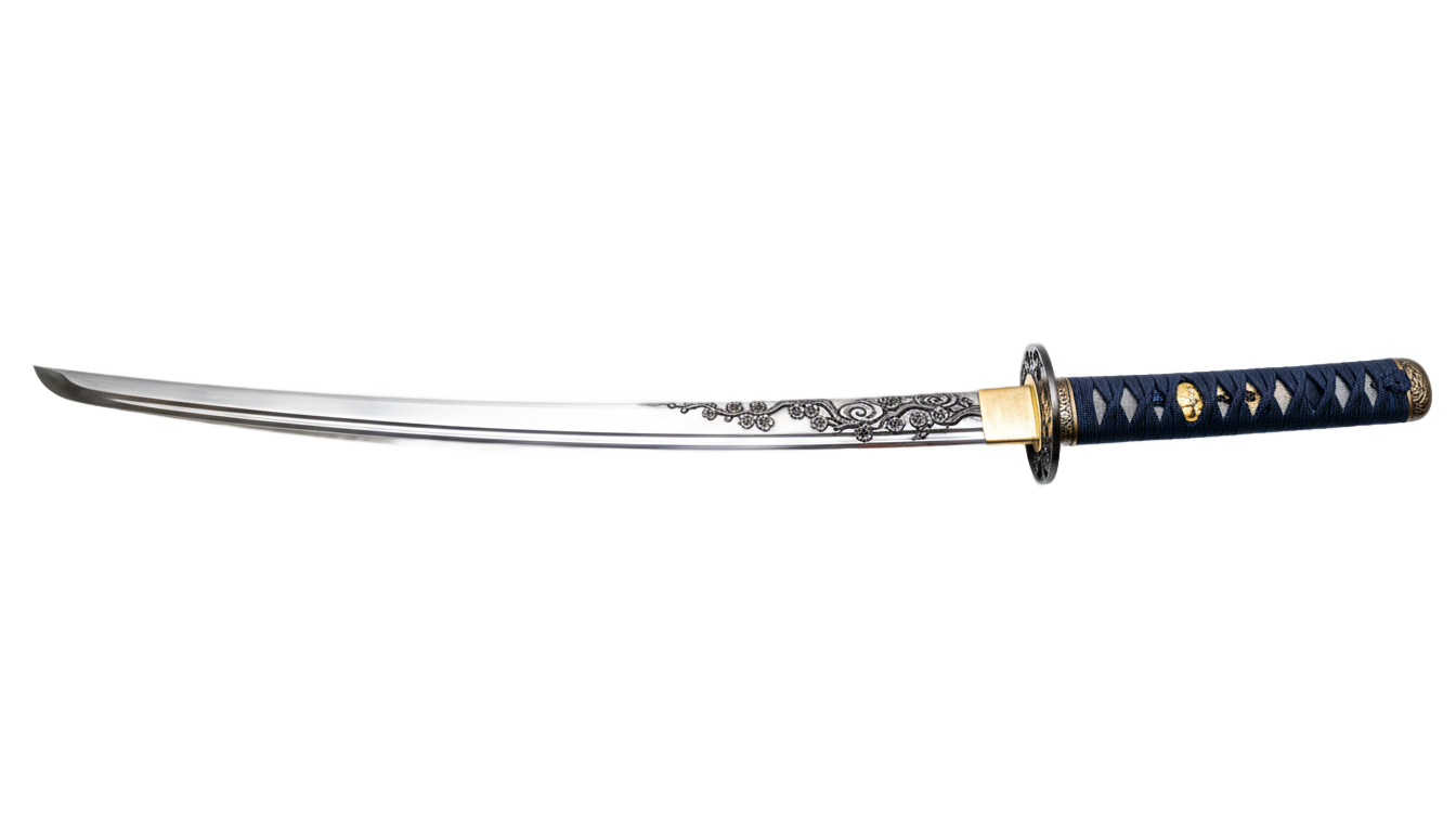 samurai sword vector png PNG transparent background