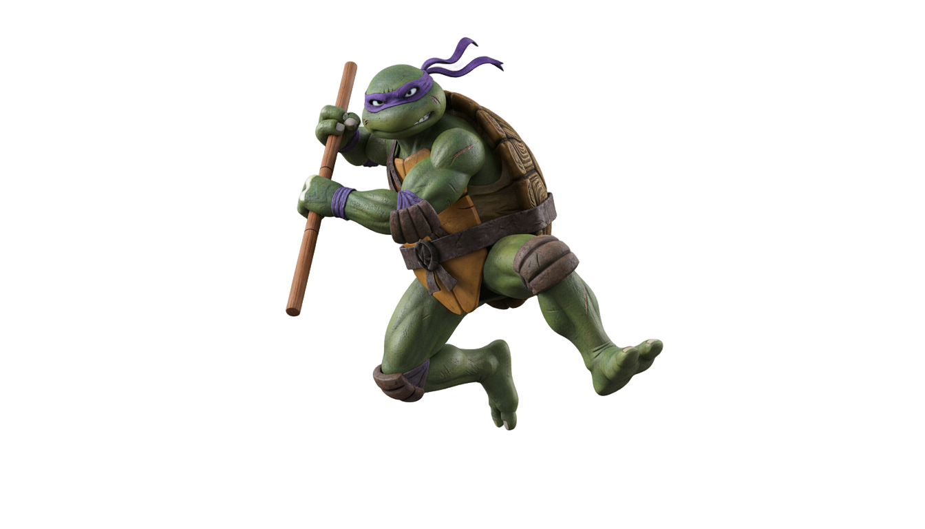 donatello tortugas ninja png PNG transparent background