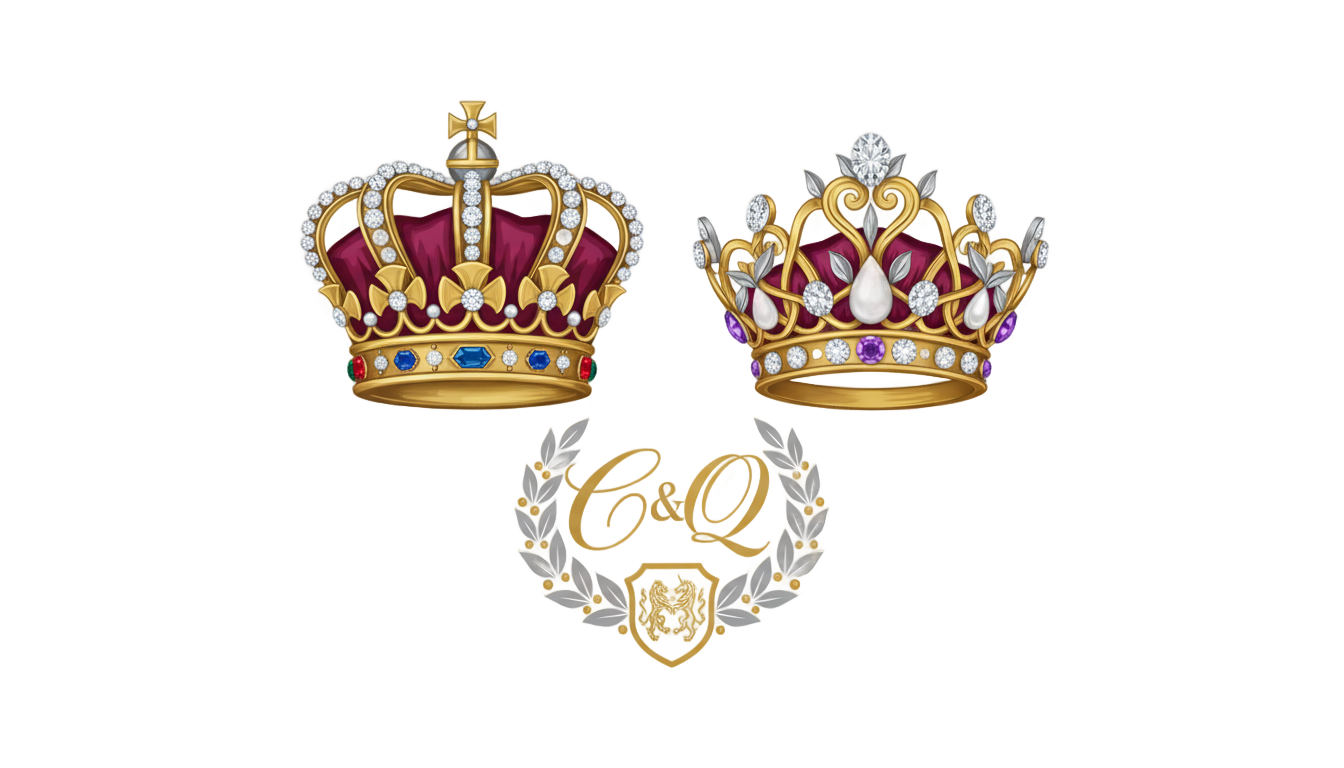 king and queen logo png PNG transparent background