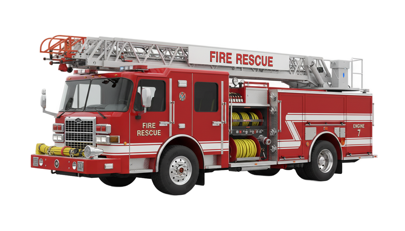 firefighter car png PNG transparent background