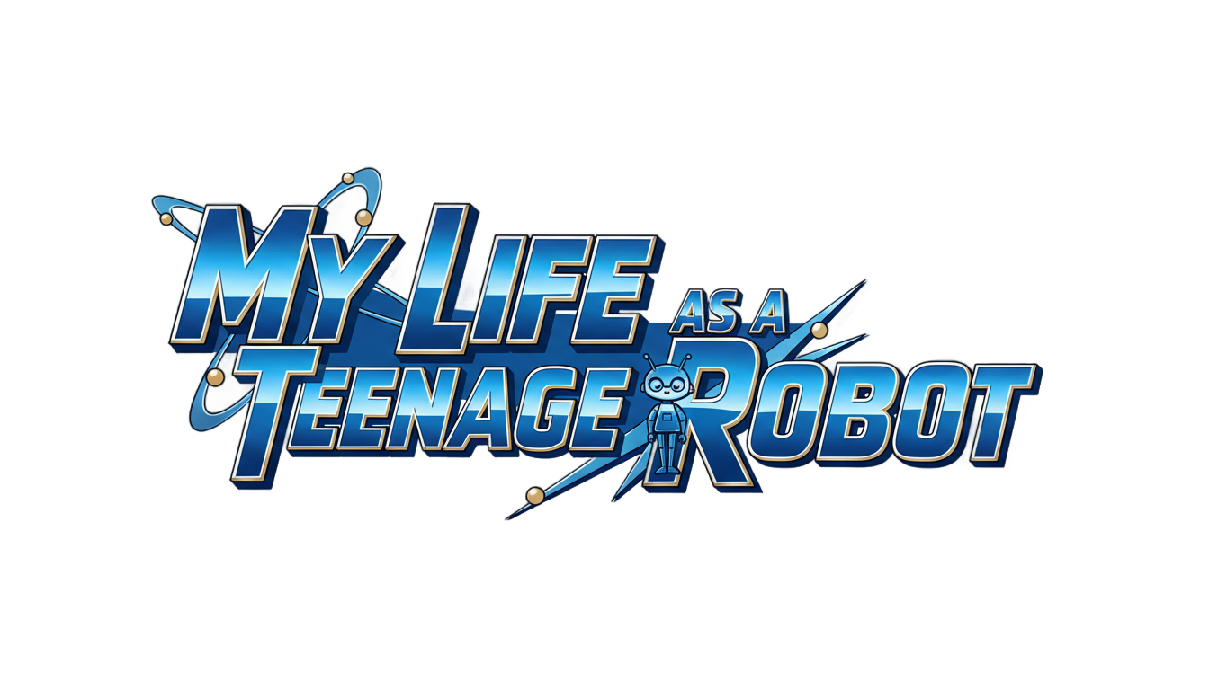 my life as a teenage robot logo png PNG transparent background