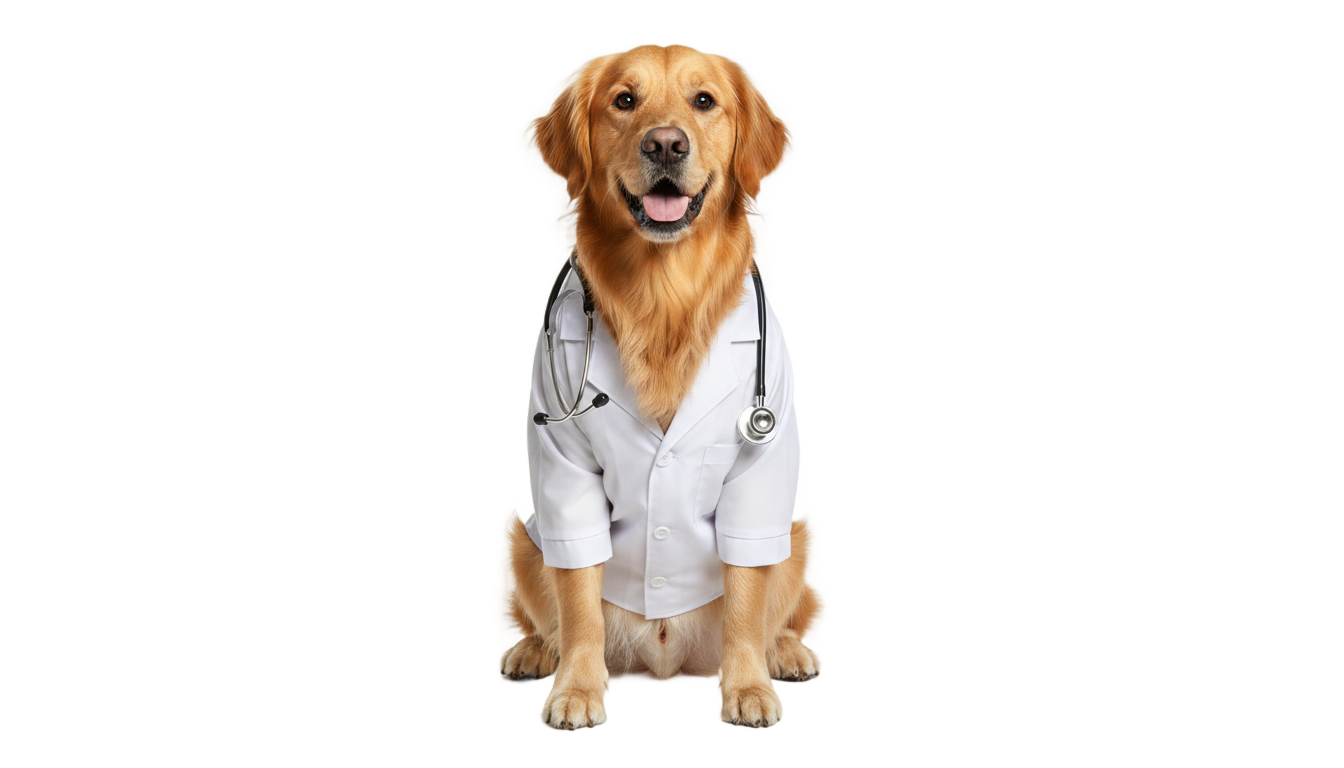 dog doctor png PNG transparent background