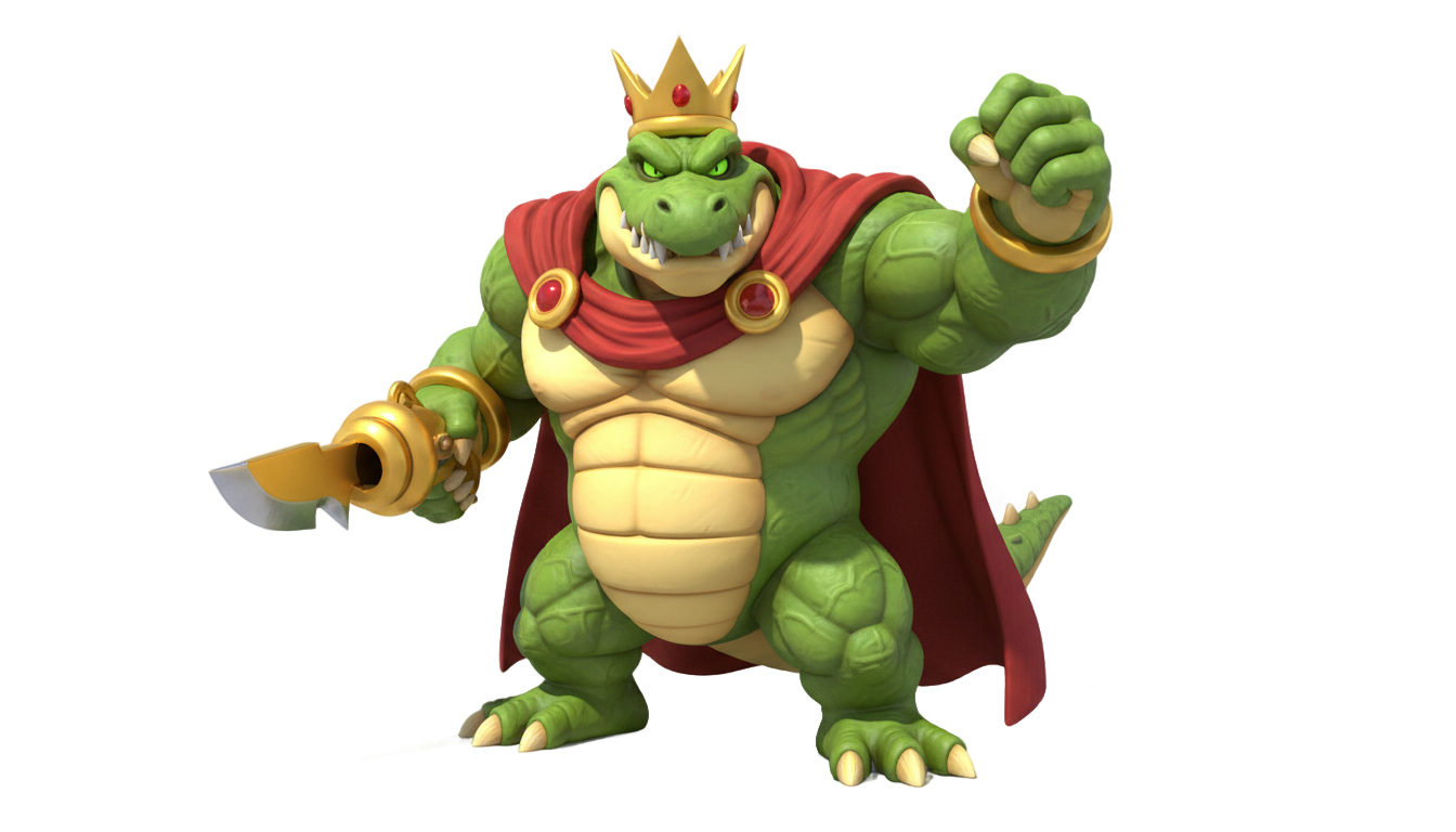 king k rool png PNG transparent background