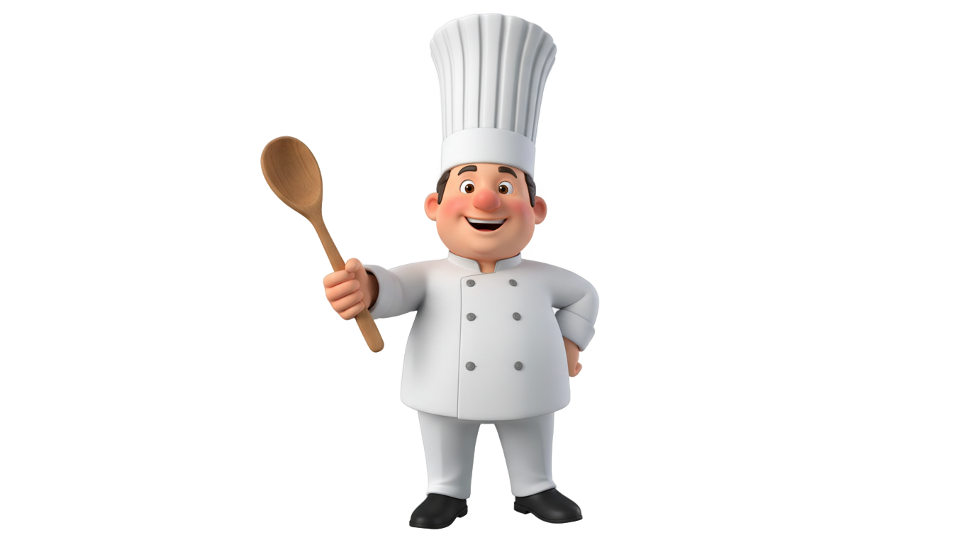 chef de cozinha desenho png PNG transparent background