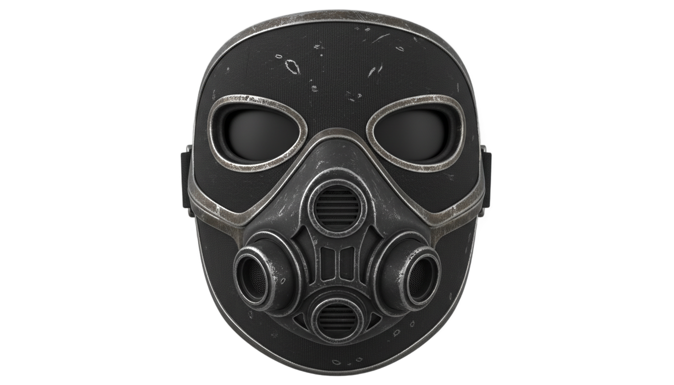 winter soldier mask png PNG transparent background