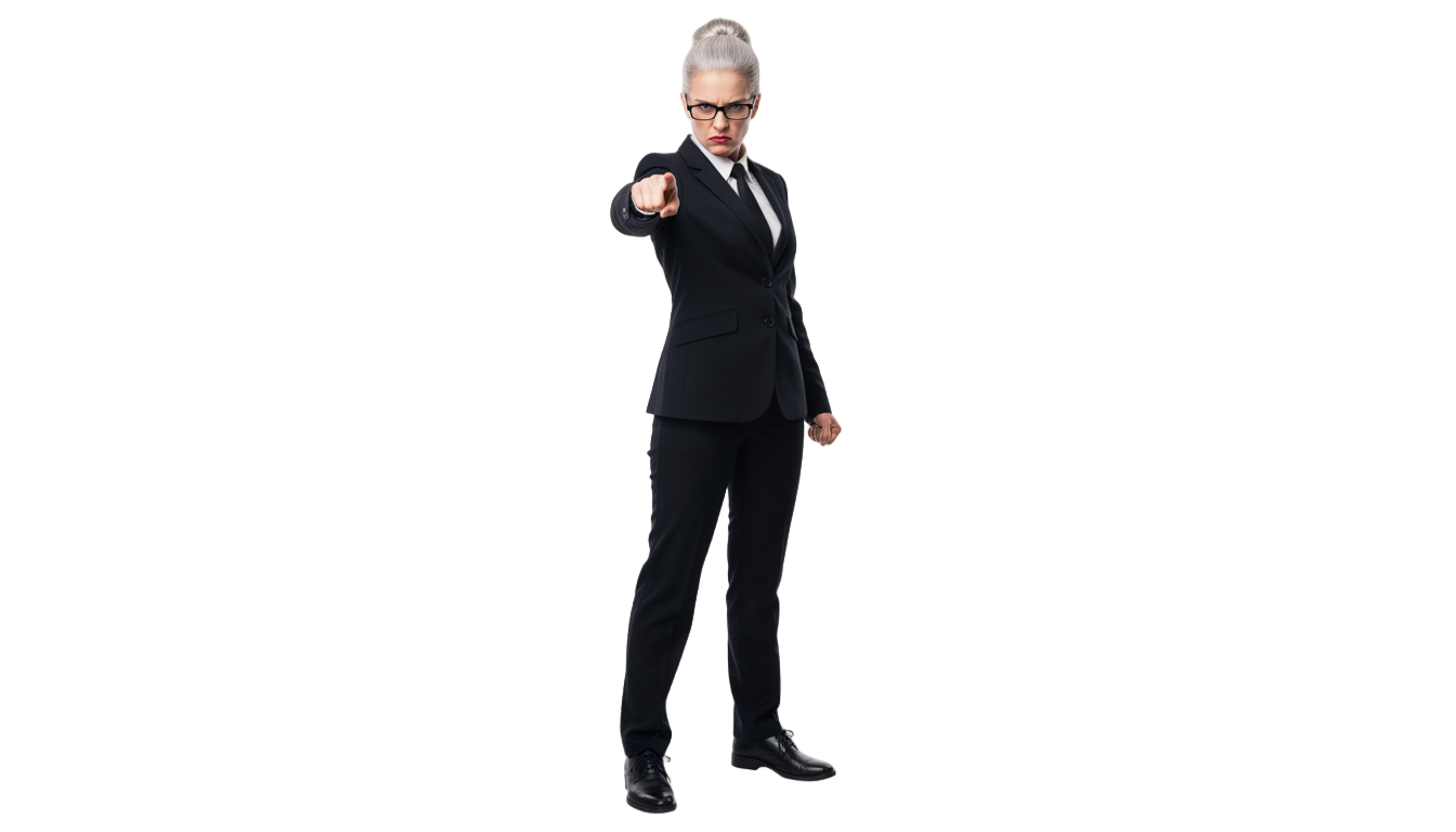 scary teacher png PNG transparent background