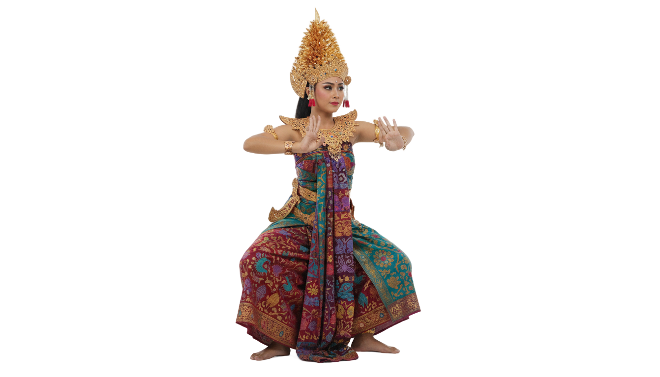 bali dancer png PNG transparent background
