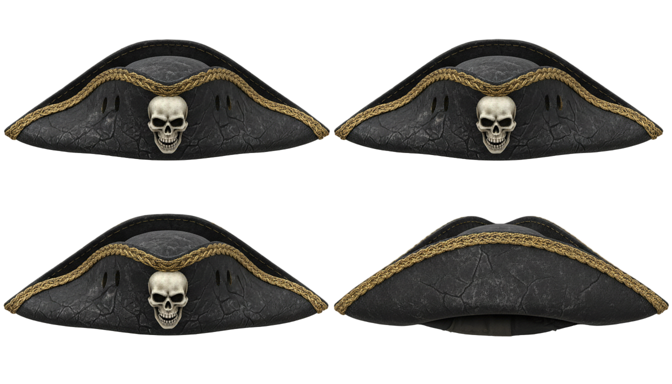 realistic pirate hat png PNG transparent background