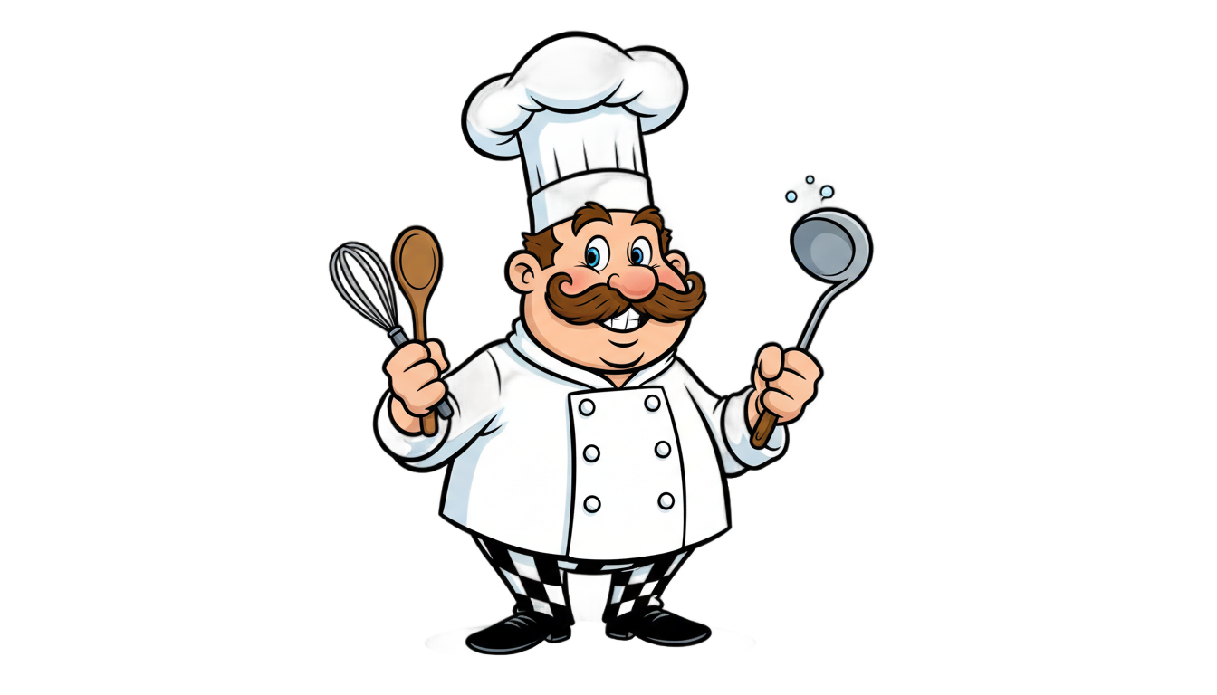 chef caricatura png PNG transparent background