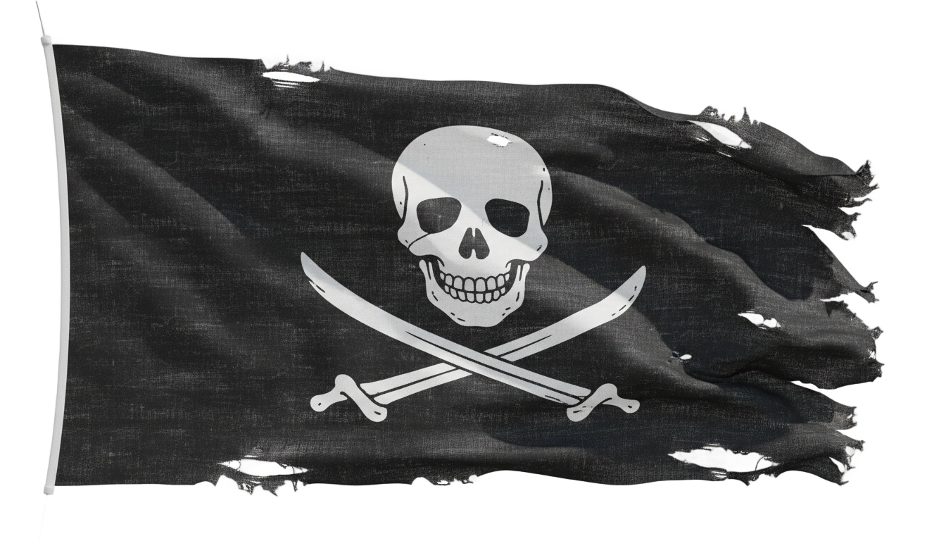 pirate flag png PNG transparent background