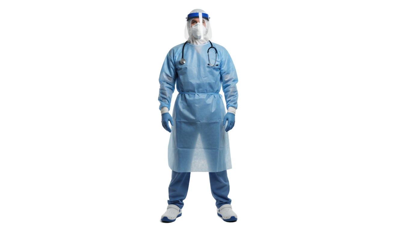 covid doctor png PNG transparent background