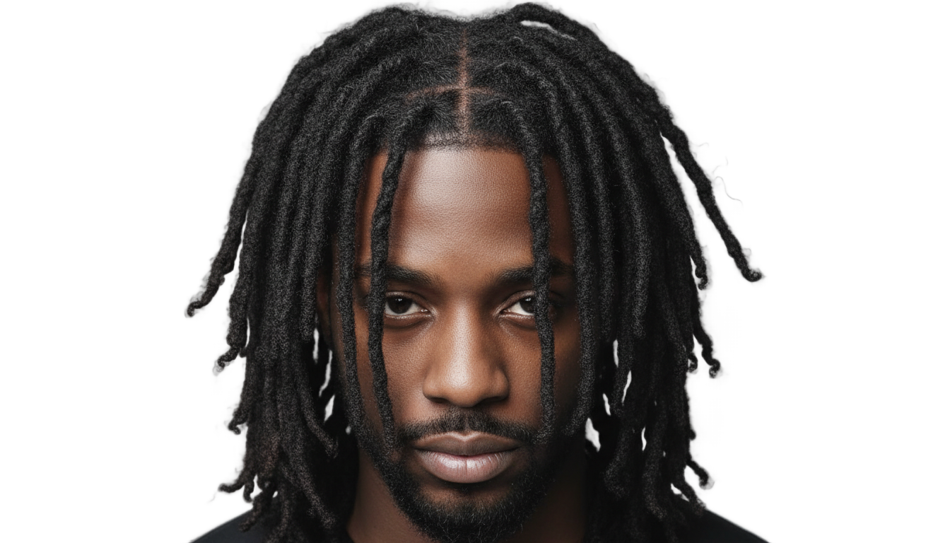 king von hair png PNG transparent background