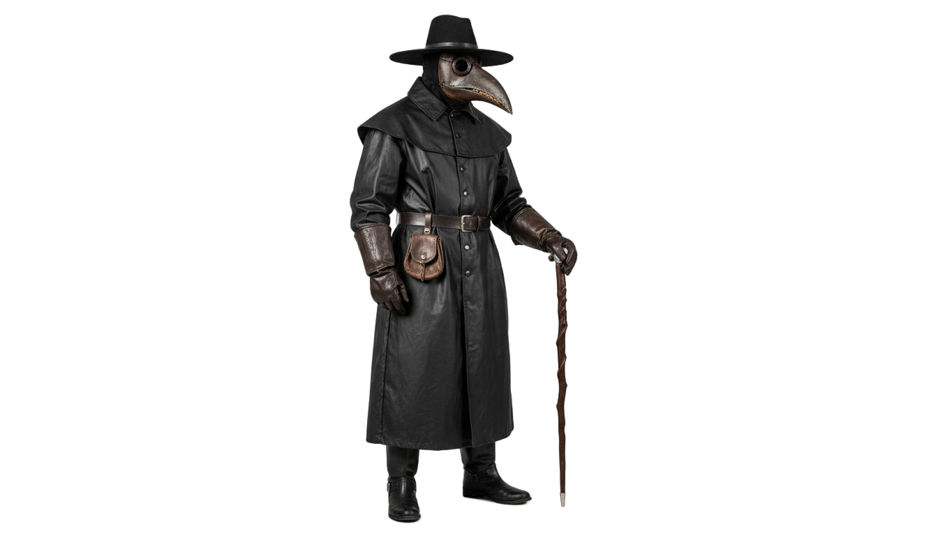 plague doctor png PNG transparent background