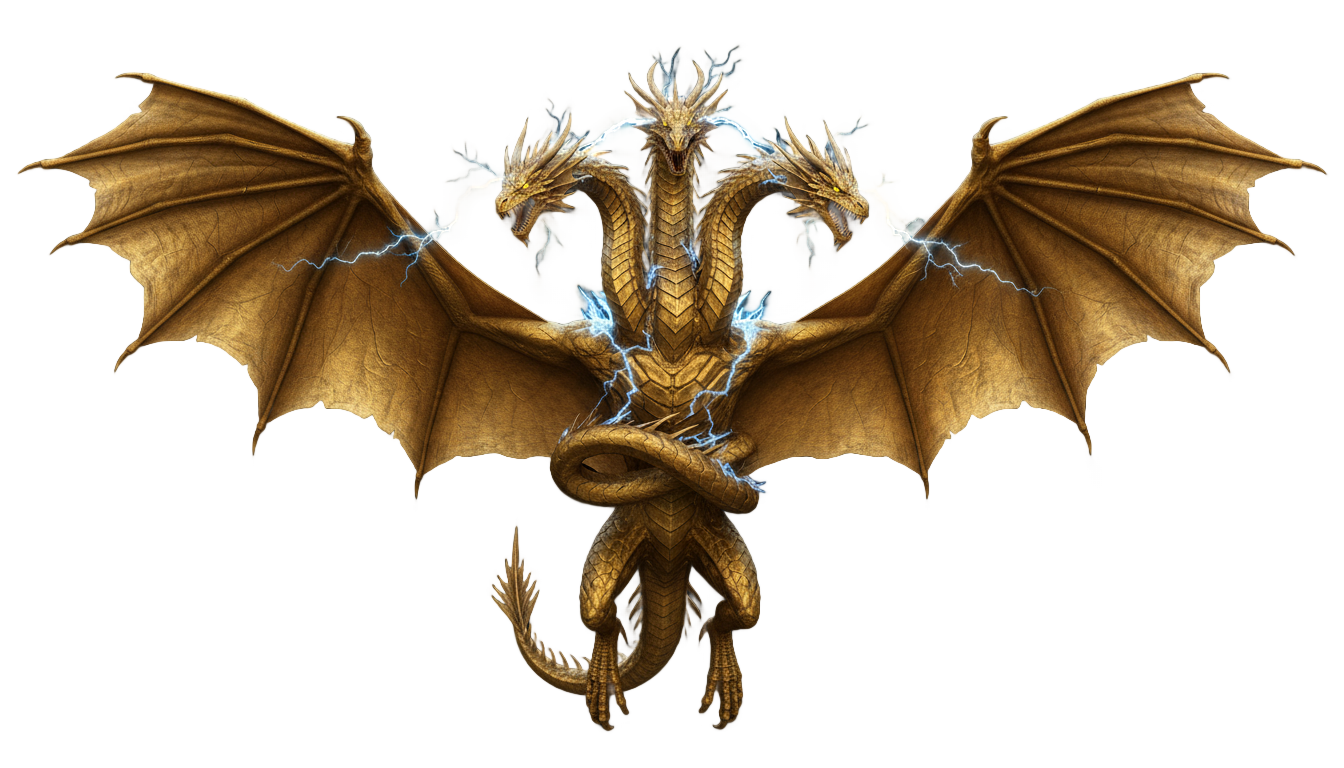 king ghidorah 2019 png PNG transparent background
