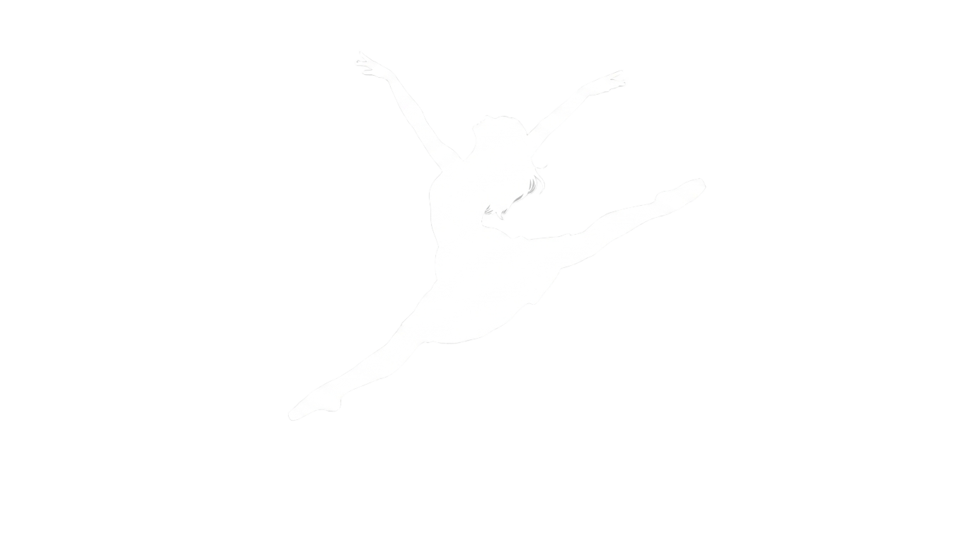 white dancer silhouette png PNG transparent background