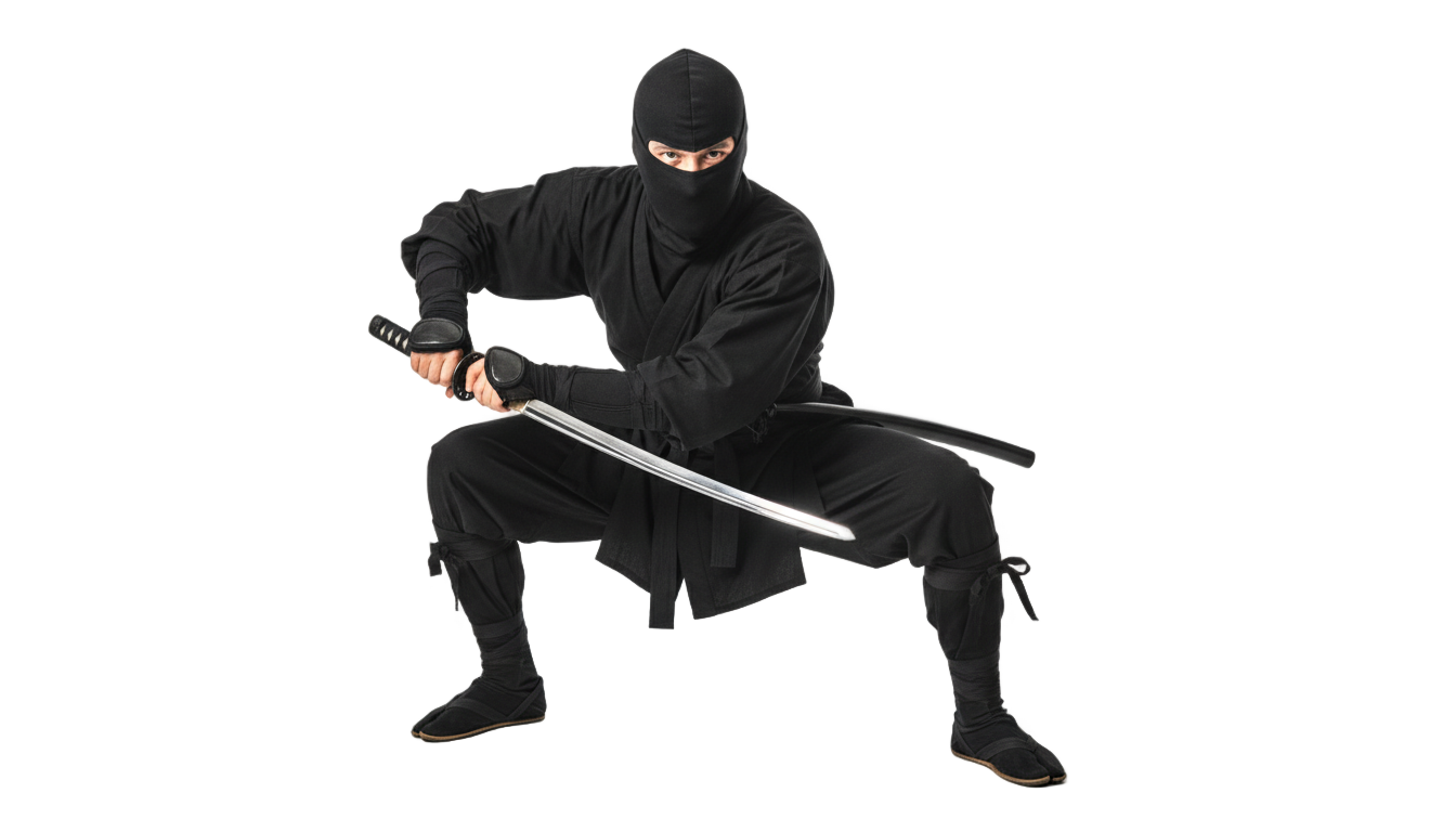 real ninja png PNG transparent background