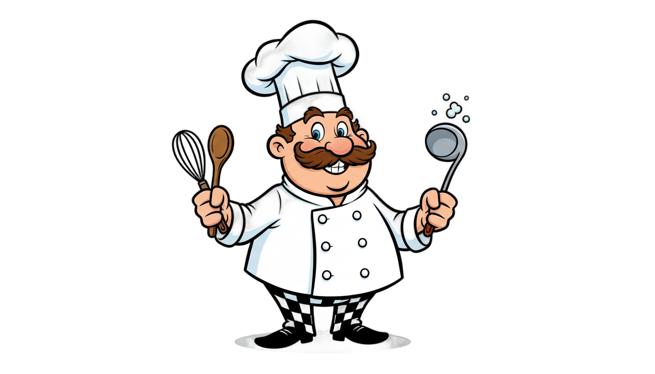 chef caricatura png PNG transparent background