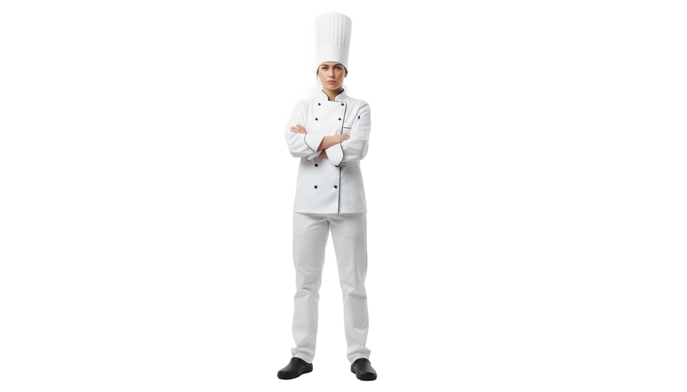 chef woman png PNG transparent background