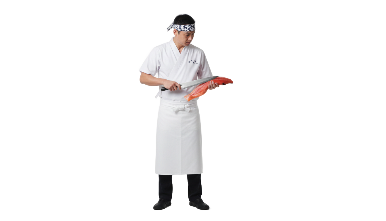 sushi chef png PNG transparent background