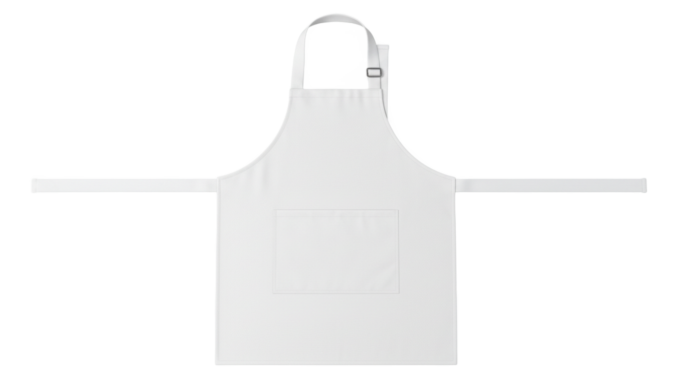 delantal de chef png PNG transparent background
