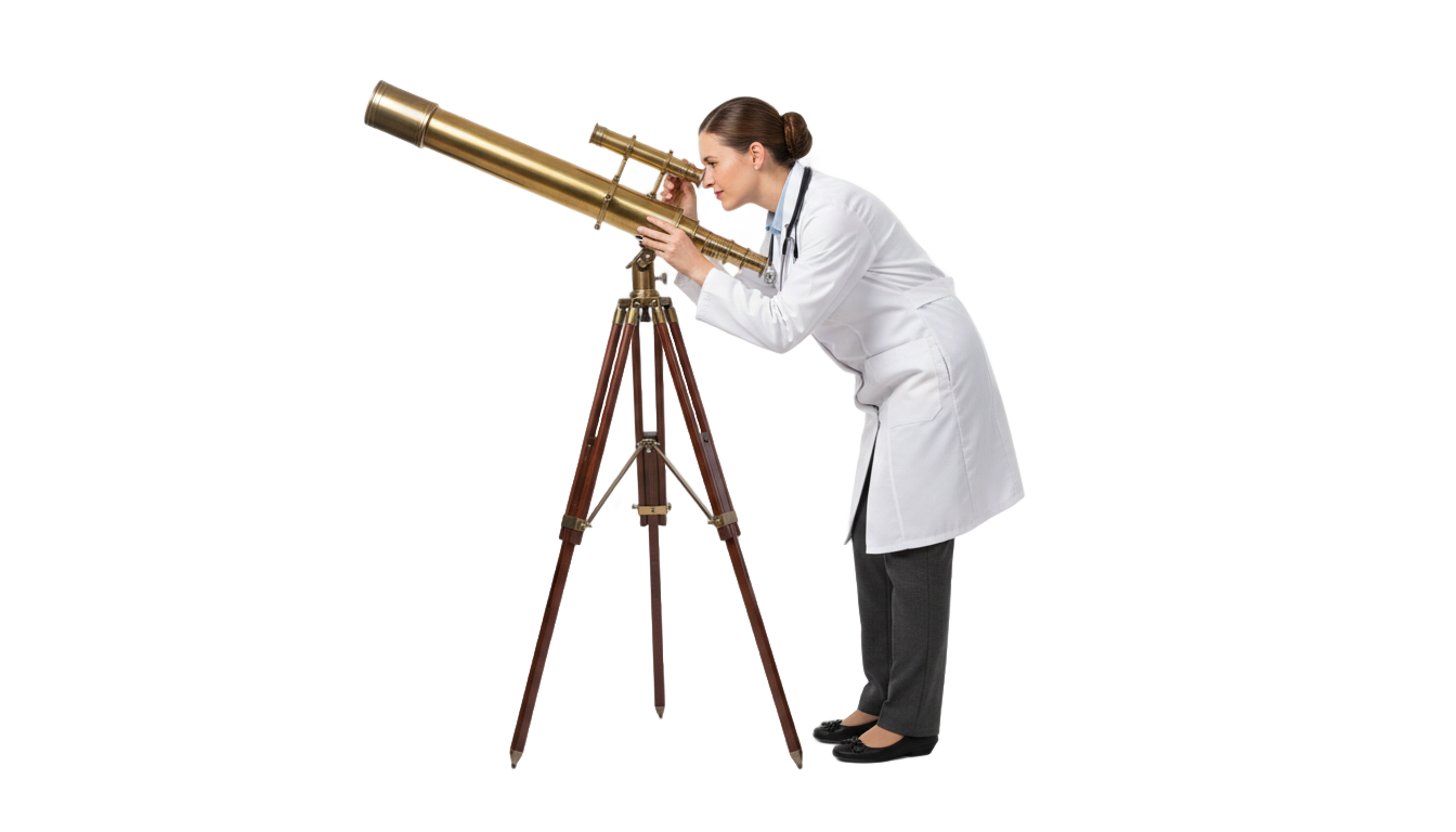 doctor telescope png PNG transparent background