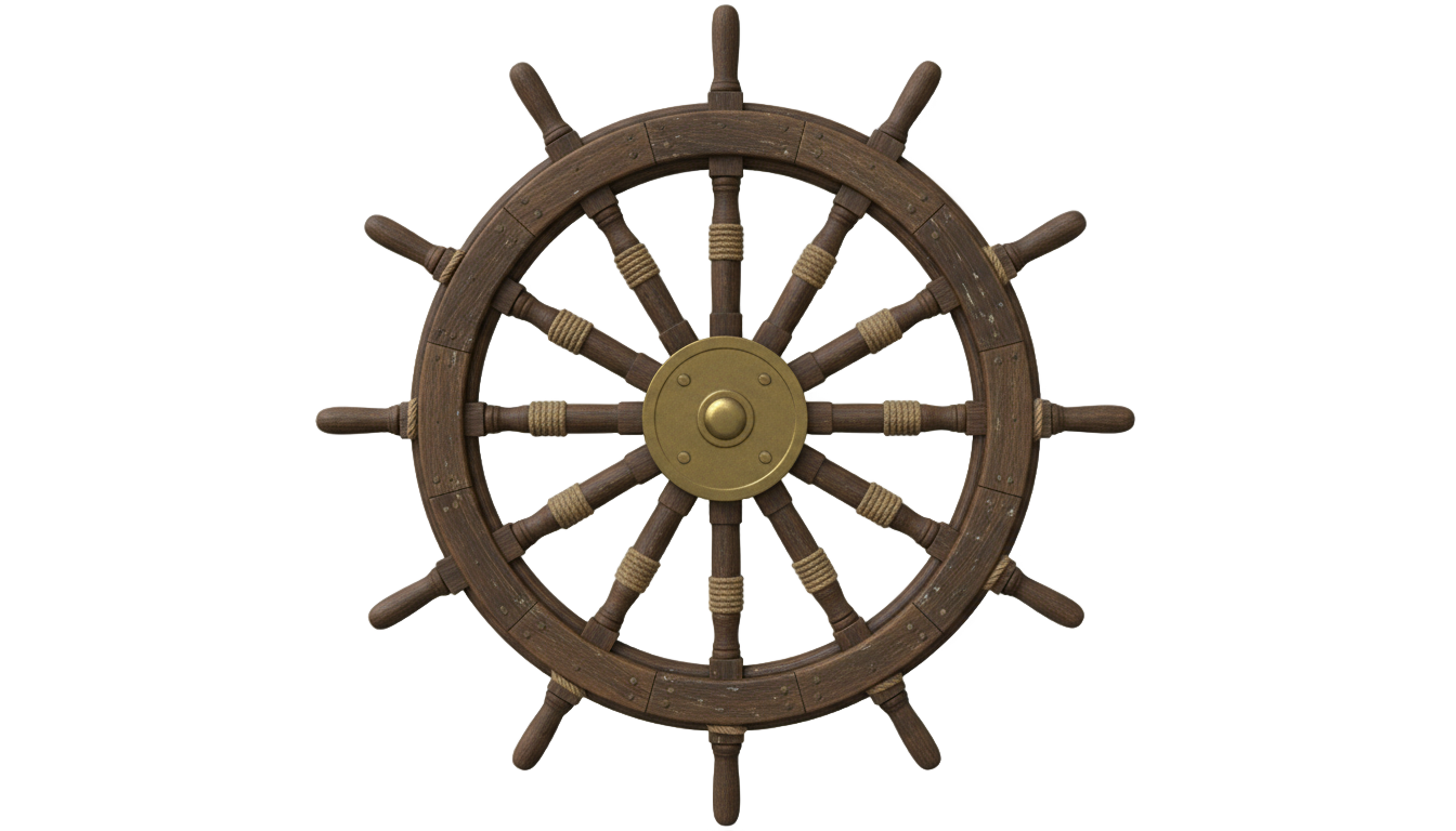 pirate wheel png PNG transparent background