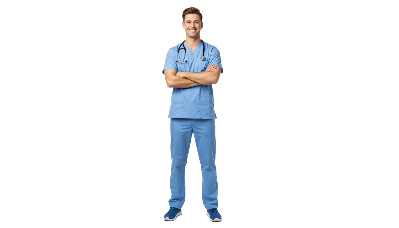 male nurse clipart png PNG transparent background