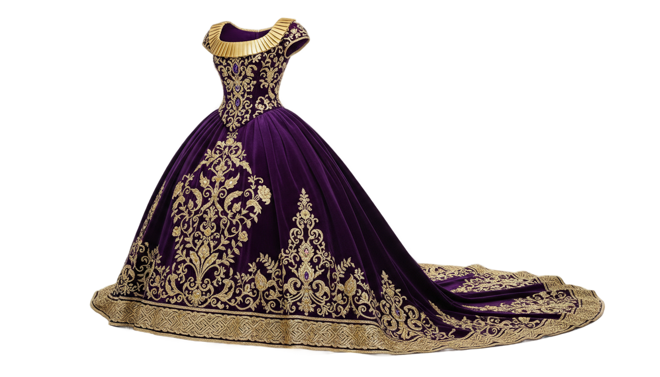 queen dress png PNG transparent background