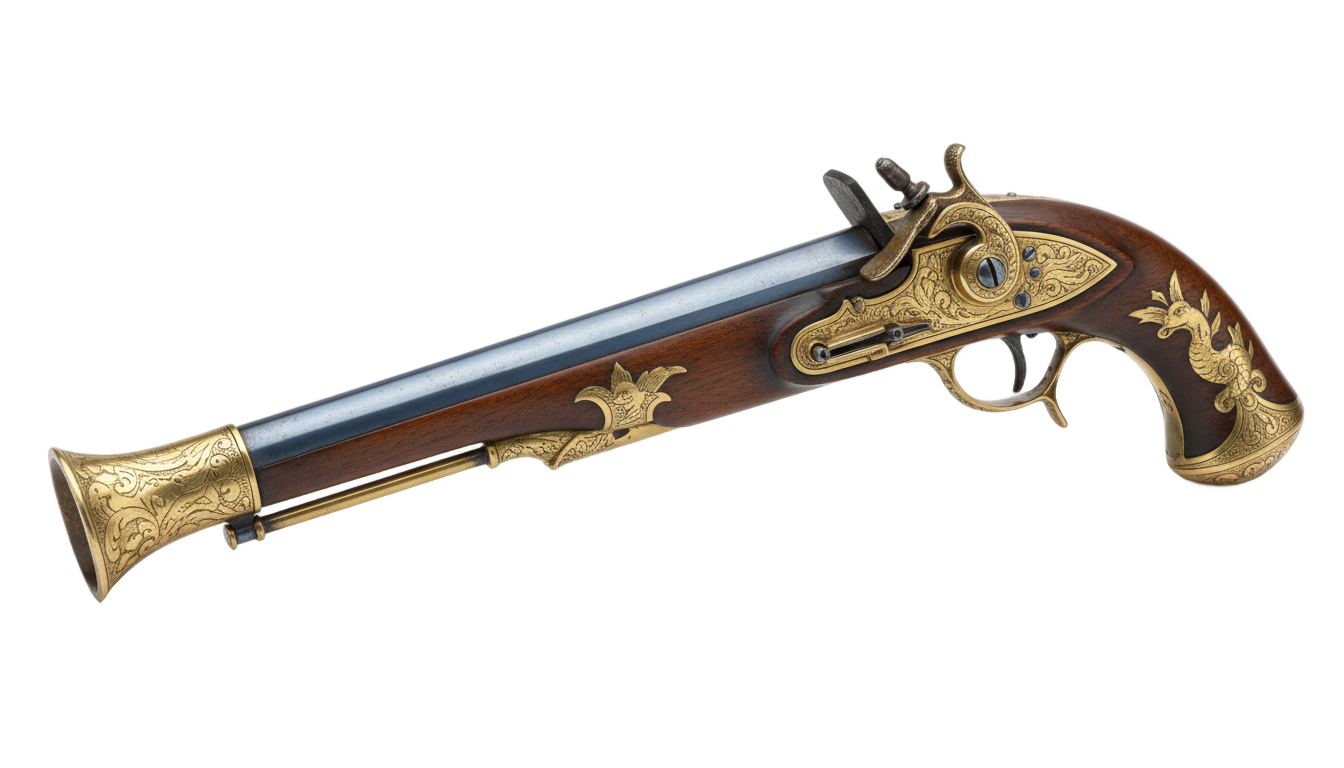 pirate gun png PNG transparent background