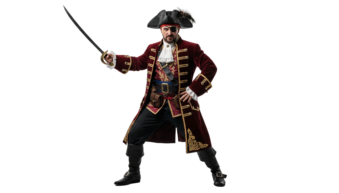 pirate majima png PNG transparent background