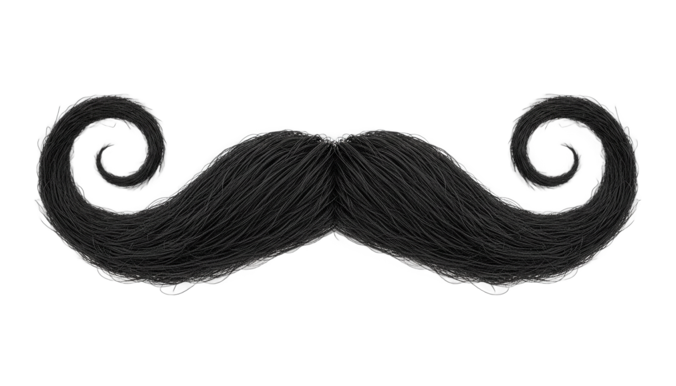 bigote de chef png PNG transparent background