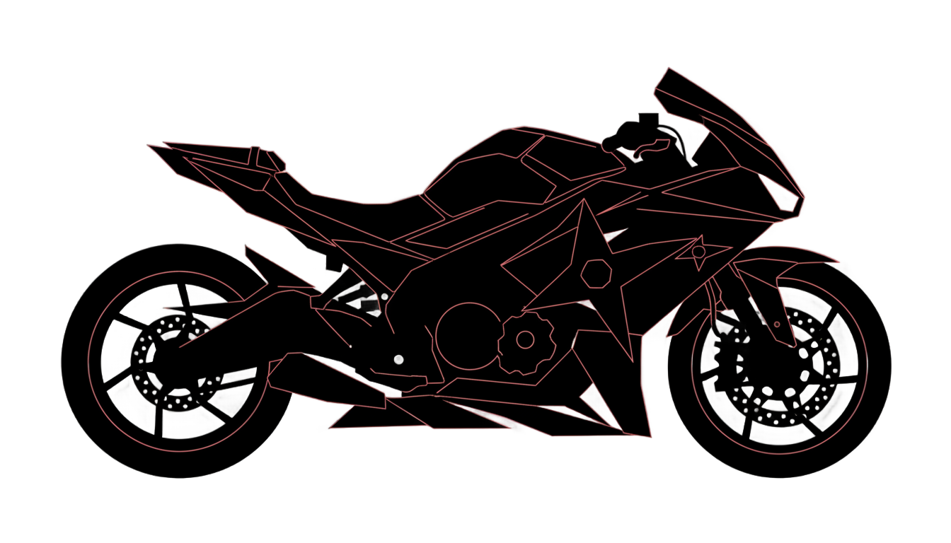 ninja bike logo png PNG transparent background
