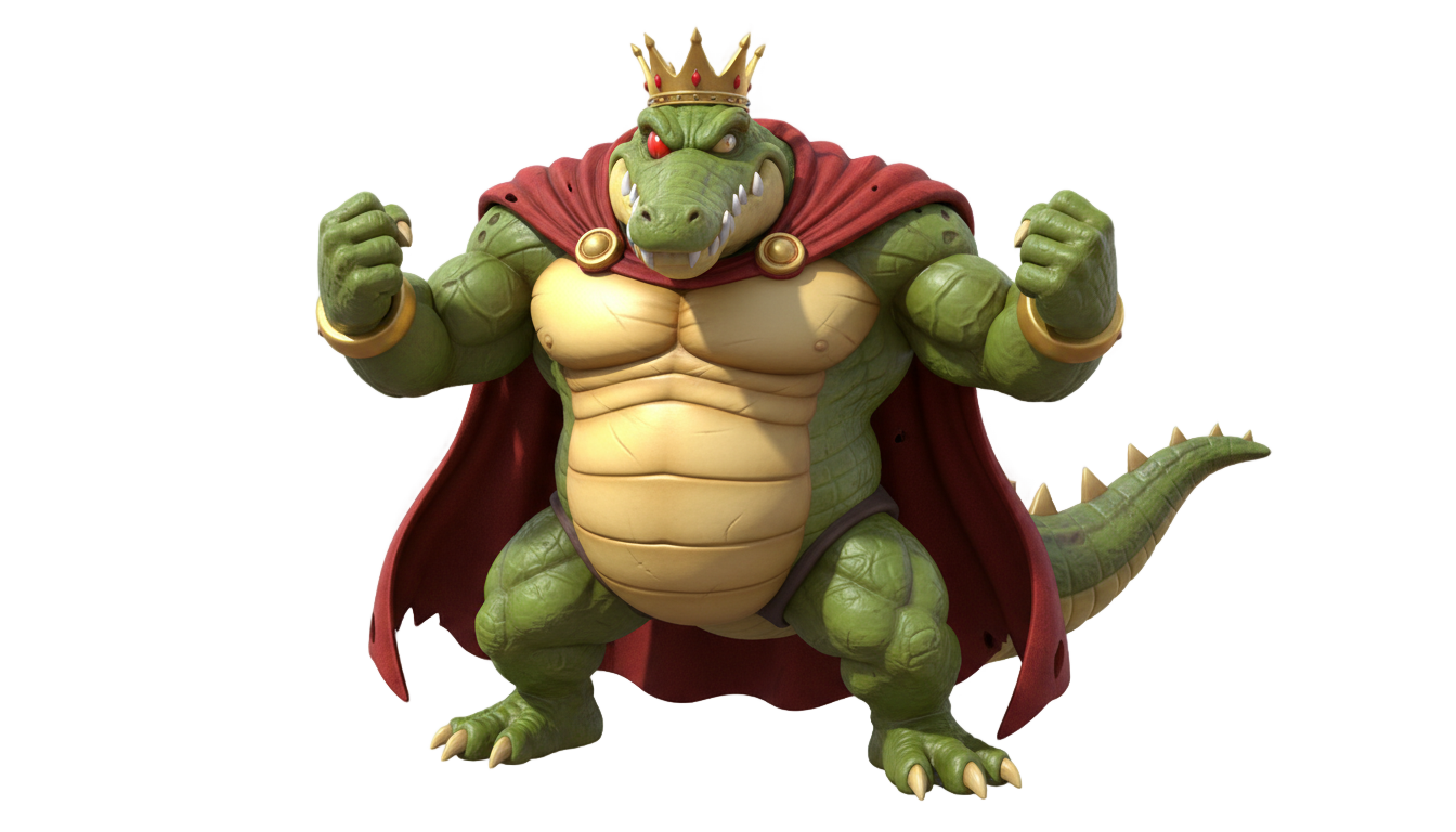 king k rool png PNG transparent background