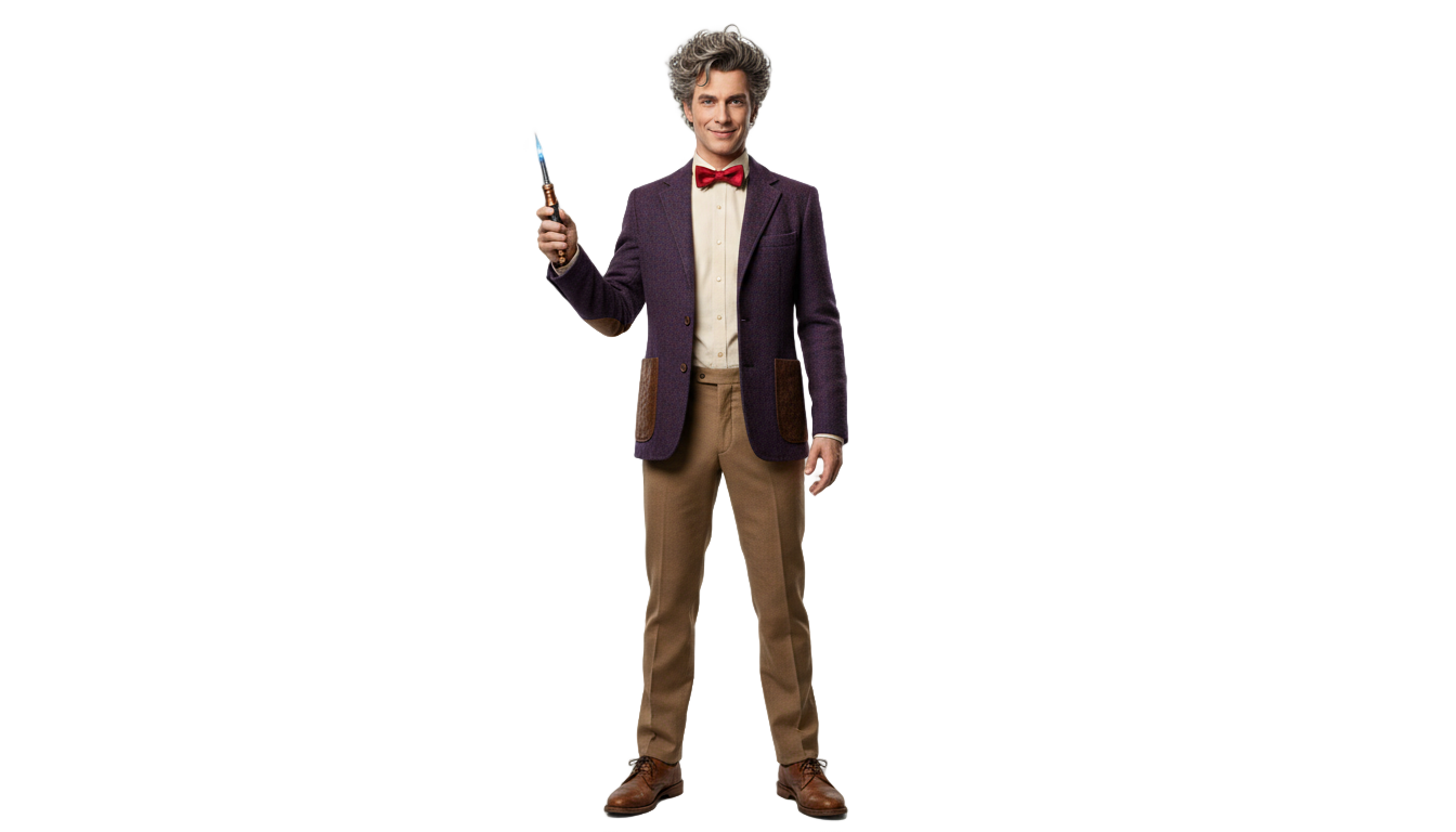 11th doctor png PNG transparent background