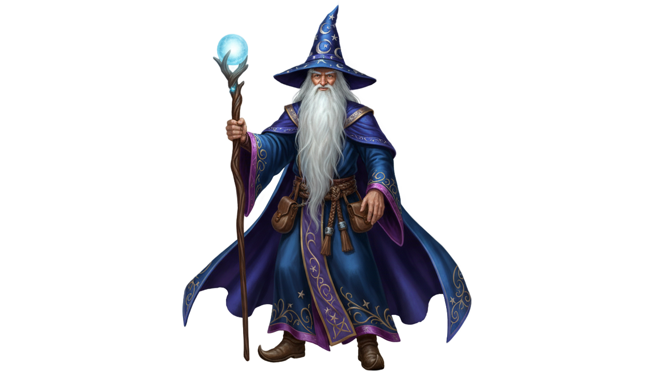 old wizard png PNG transparent background
