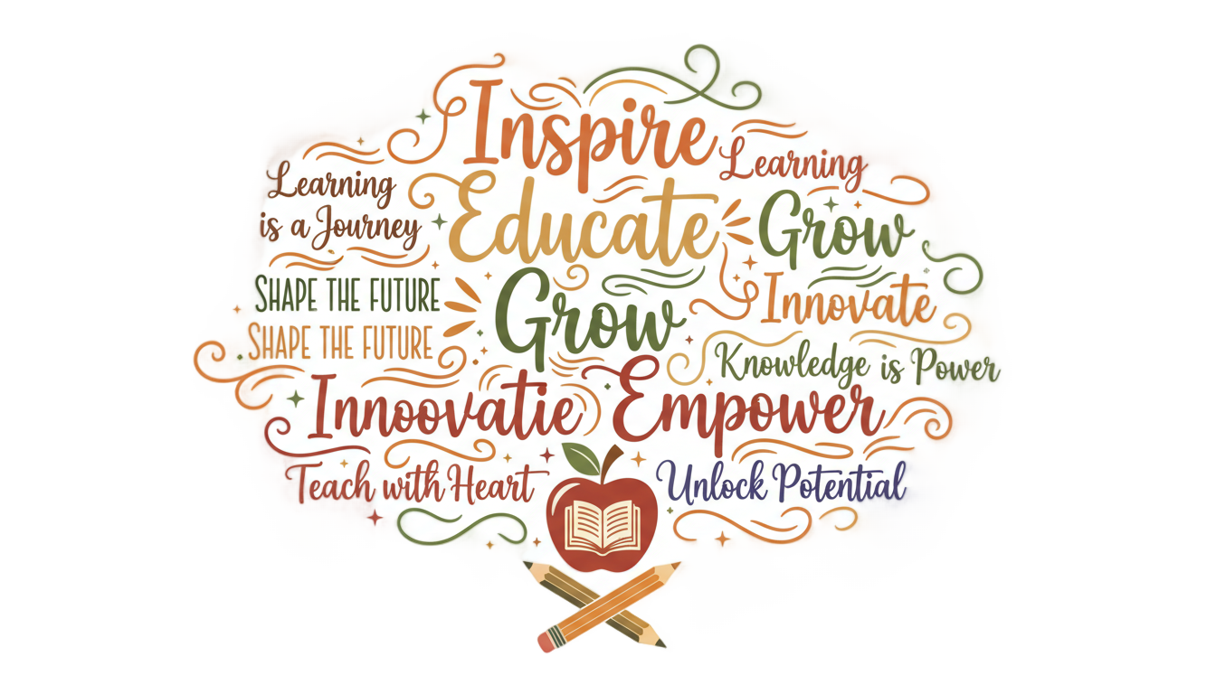 inspirational teacher quotes png PNG transparent background