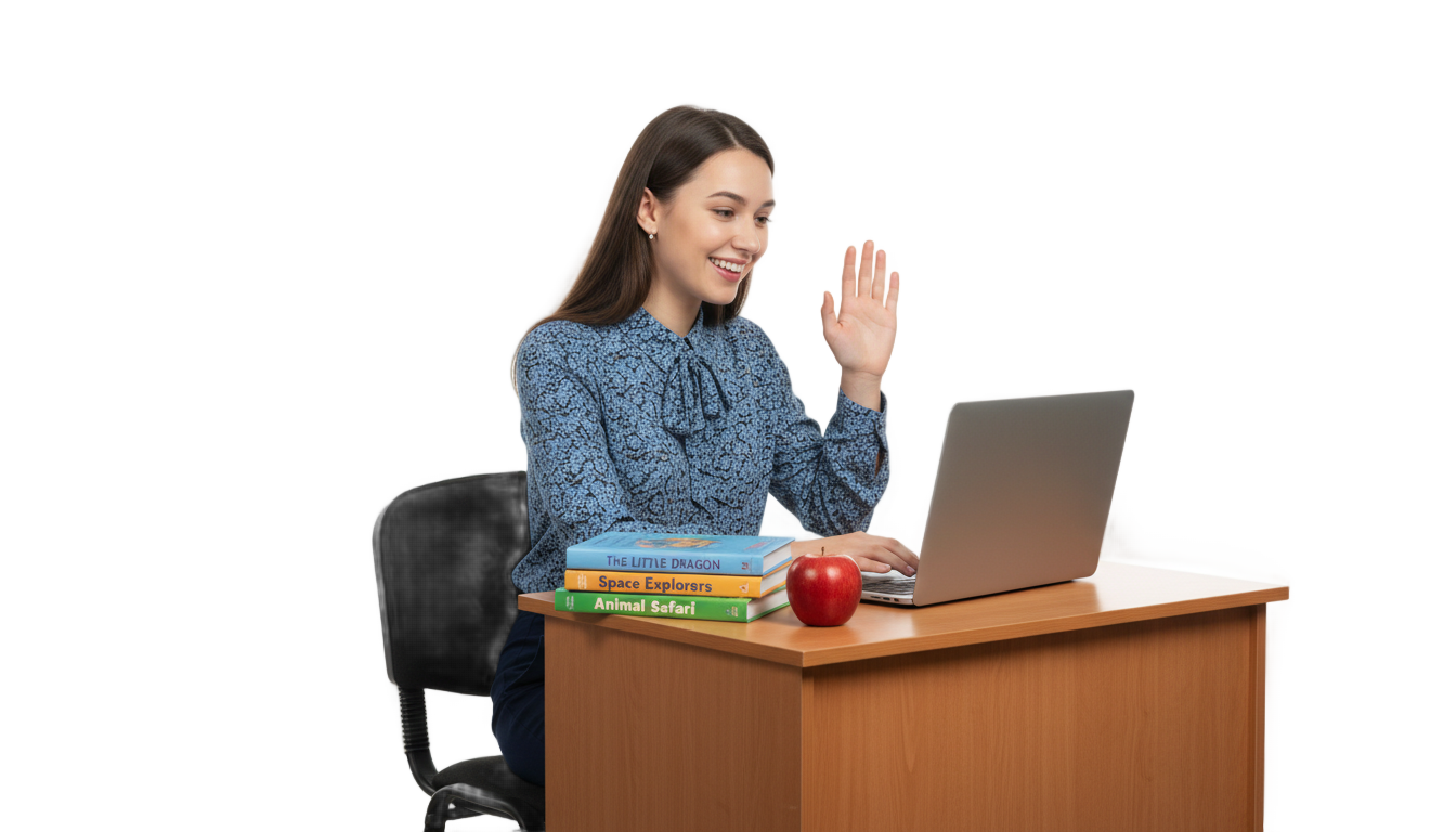 dedicated teacher even from a distance png PNG transparent background